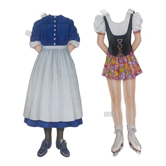 American Girl Vintage Paperdoll Stephanie Garrard - Picture 3 of 3